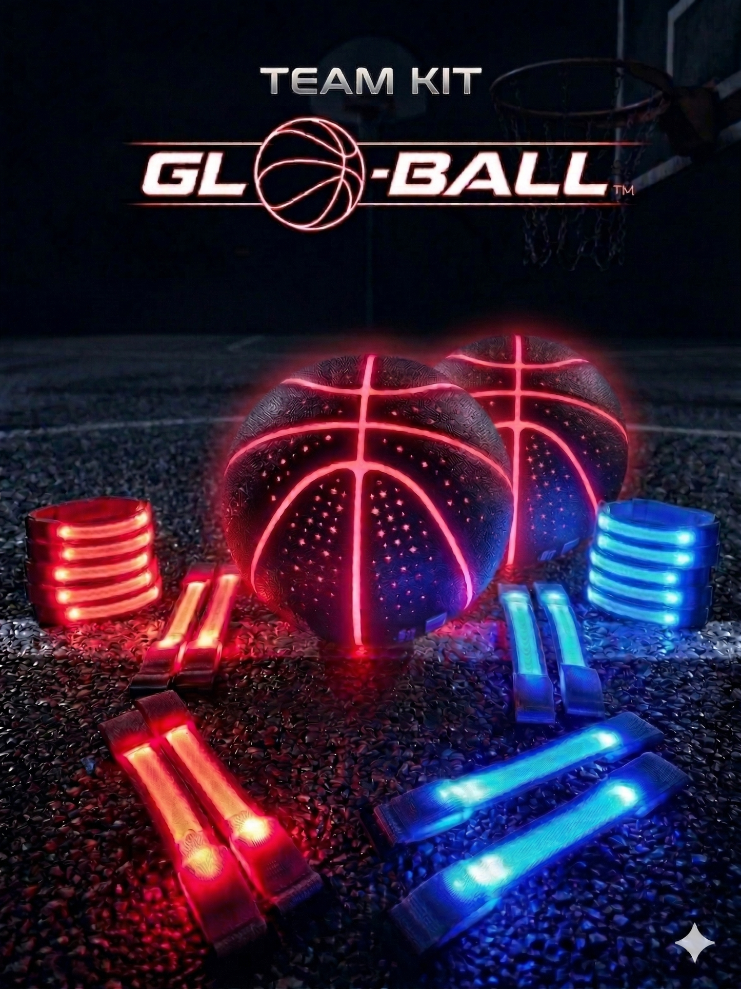 Glo-Ball Lights Out Team Kit